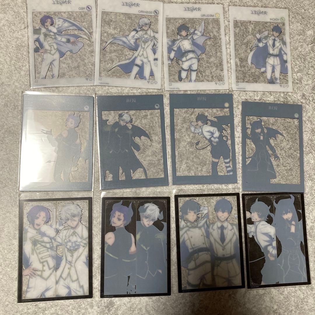 ブルーロック FavoteriA Angel&devil クリアシート　12点