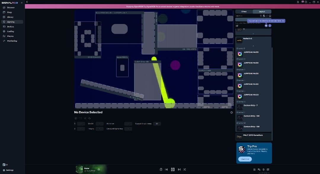 ゲーミングPC 3面ガラスOkinos Aqua93搭載SignalRGB連動