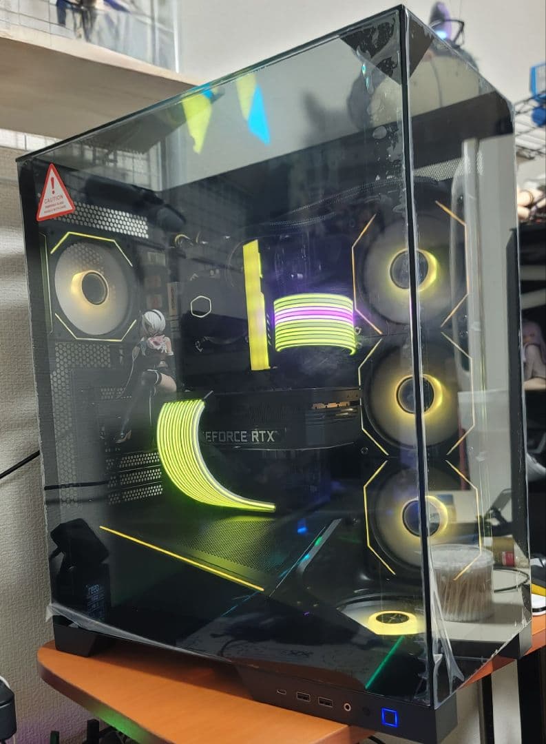 ゲーミングPC 3面ガラスOkinos Aqua93搭載SignalRGB連動