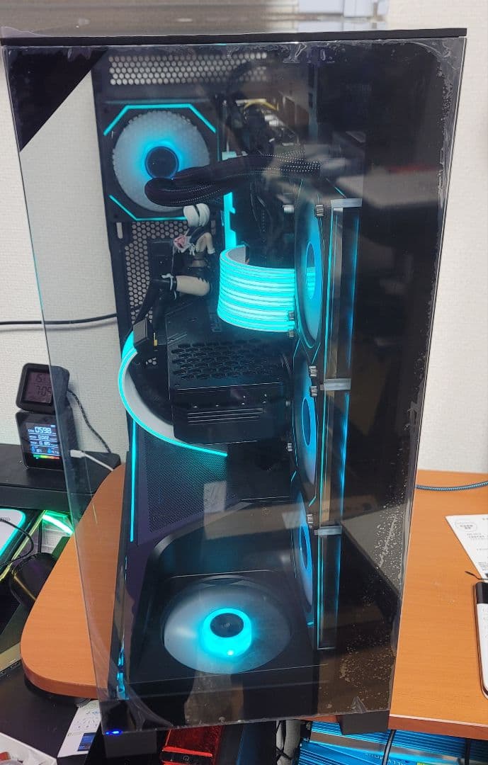 ゲーミングPC 3面ガラスOkinos Aqua93搭載SignalRGB連動