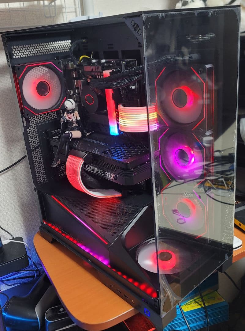 ゲーミングPC 3面ガラスOkinos Aqua93搭載SignalRGB連動