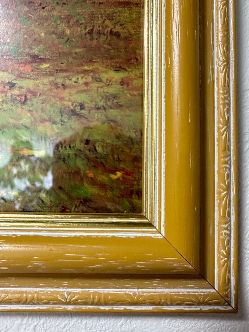 ピーター　エレンショウ　くまのプーさん　紅葉　ディズニー　額付き