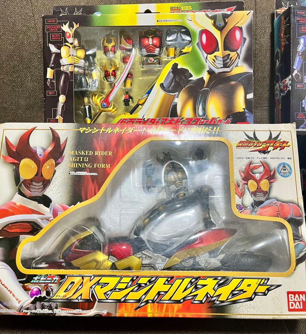 仮面ライダーアギト 超合金 装着変身1&2 DXシリーズ 4セット ギルス G3