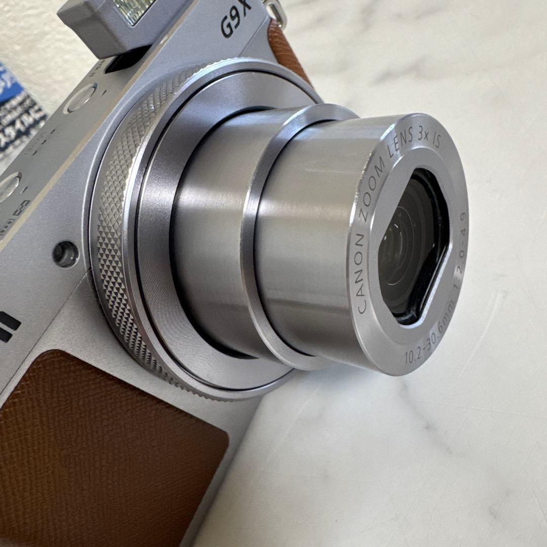 キヤノン Canon PowerShot G9X シルバー SD、バッテリー付き