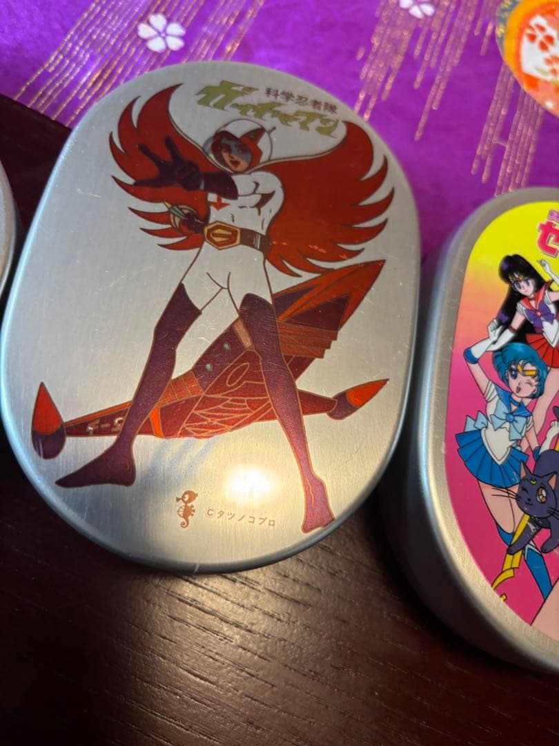 【昭和レトロ】アニメキャラクター お弁当箱4個セット