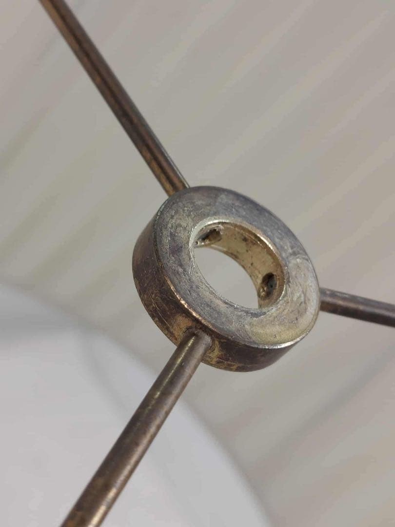 プリーツシェードランプ 陶器 テーブルランプ