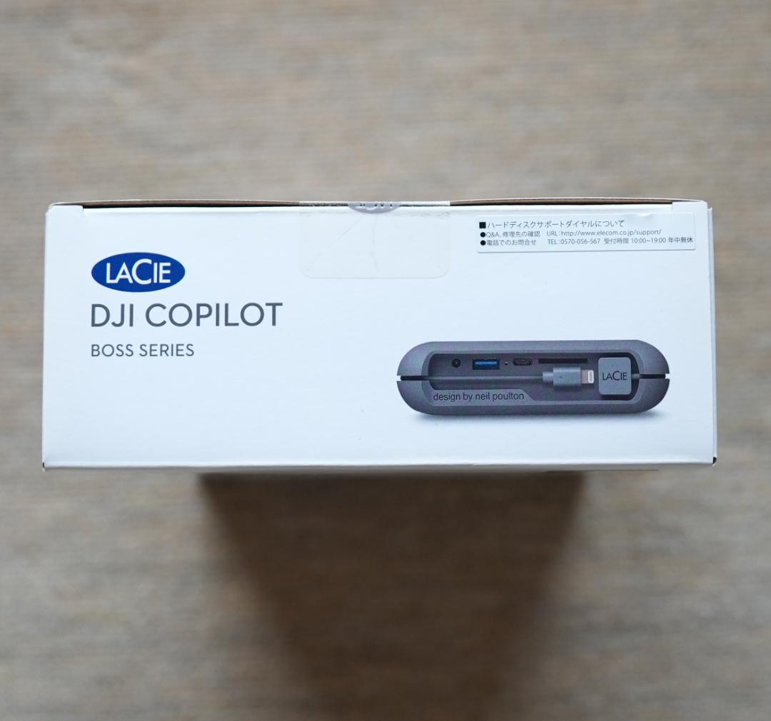 外付けハードディスク・ドライブ LaCie DJI Copilot 2000GB BOSS SERIES