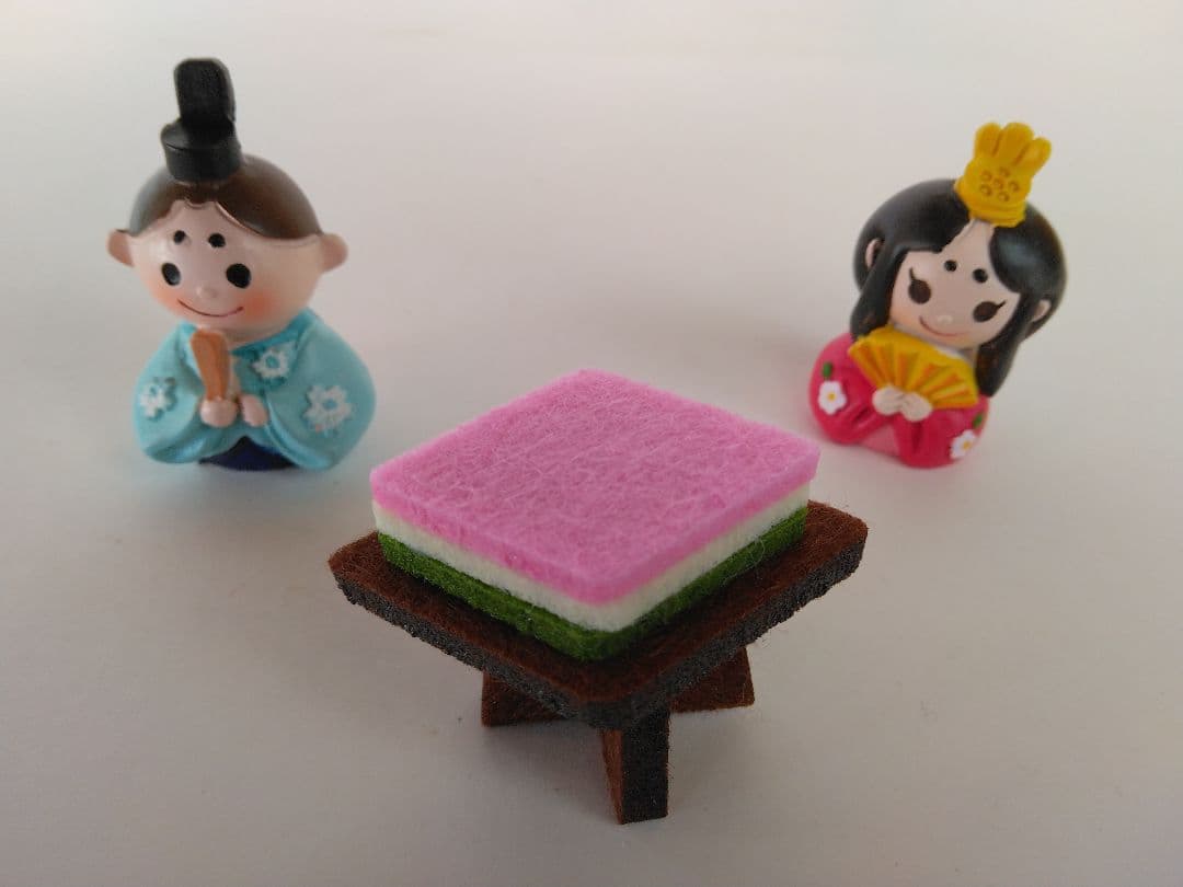 新品　お雛様　三点セット