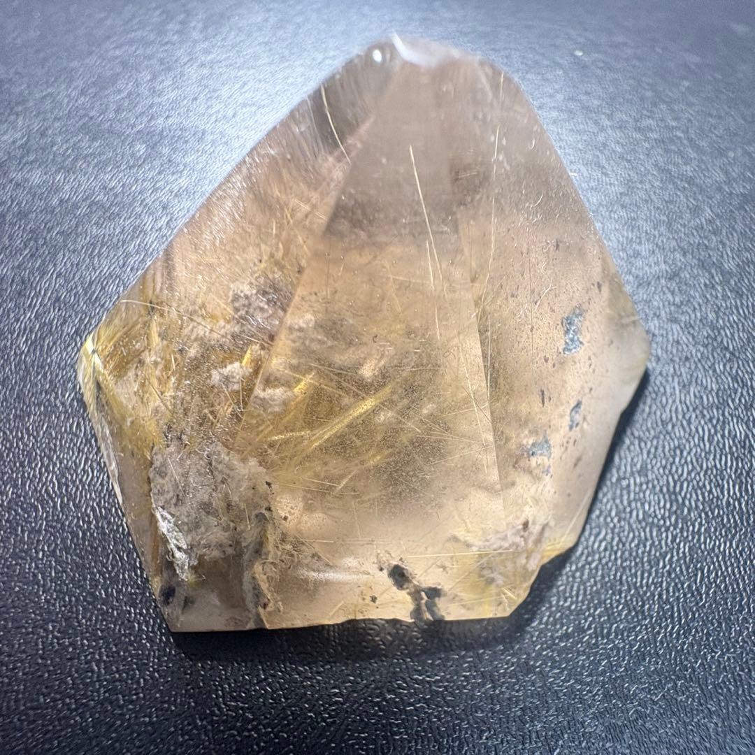 ✨天然ルチルクォーツ 原石 ポリッシュ 標本✨