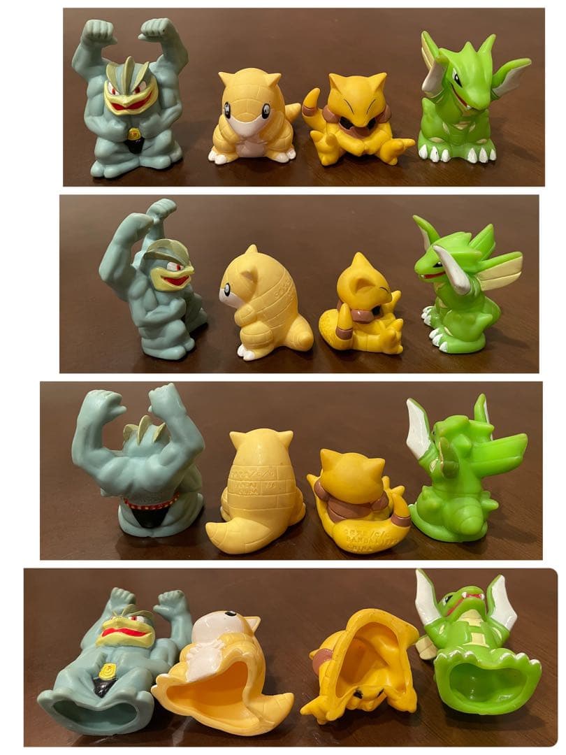 ポケモン フィギュア 59体セット　ソフビ指人形　スタンプ　チャームタイプ含む