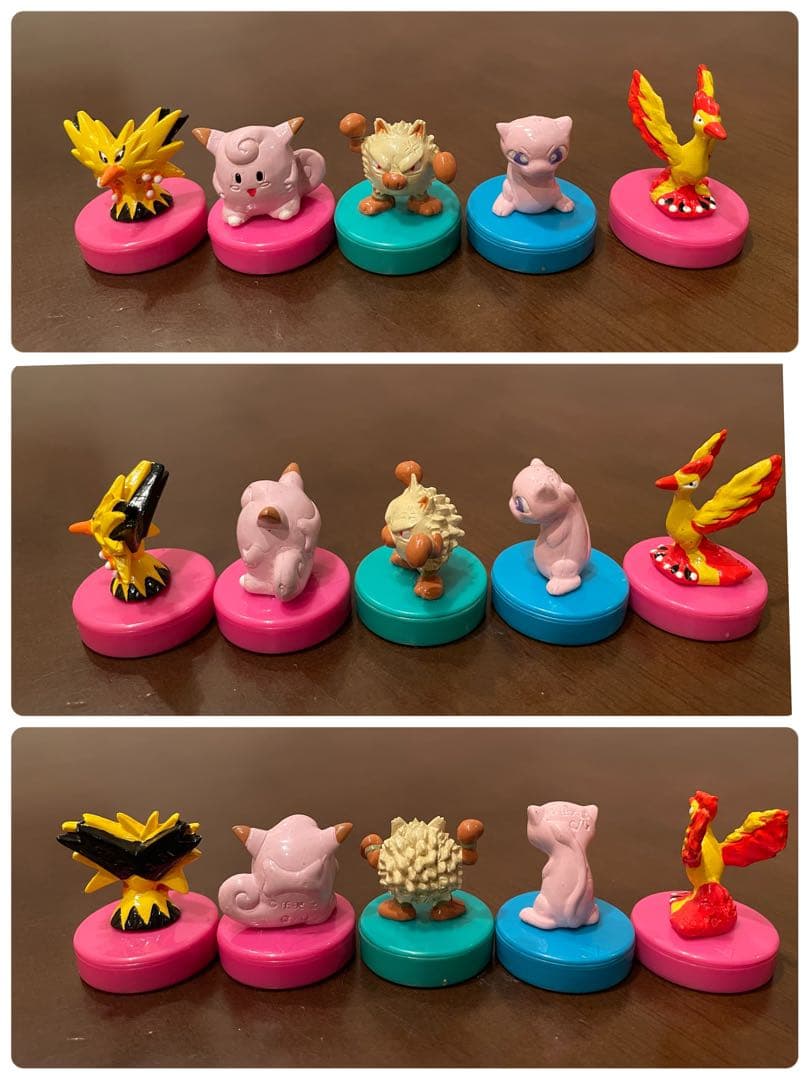 ポケモン フィギュア 59体セット　ソフビ指人形　スタンプ　チャームタイプ含む