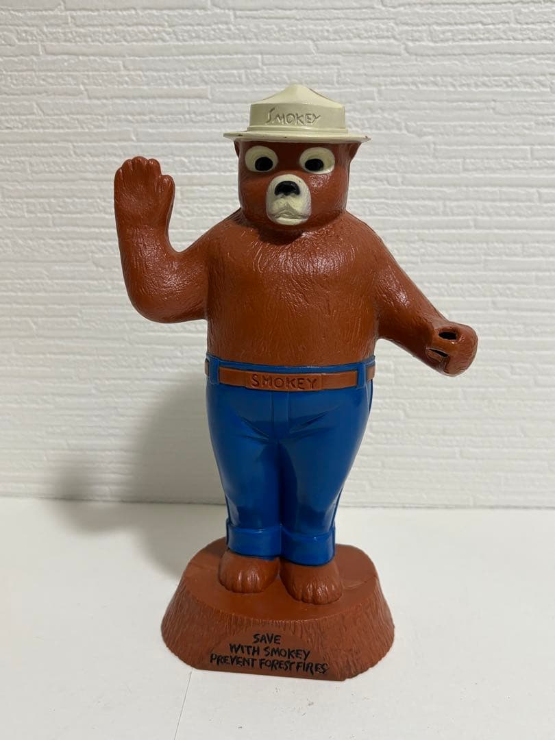 1960年代 Smokey The Bear バンク　& フライヤー額装