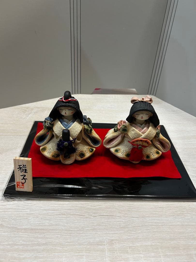 雅子　水野雅子　雛人形　陶雛