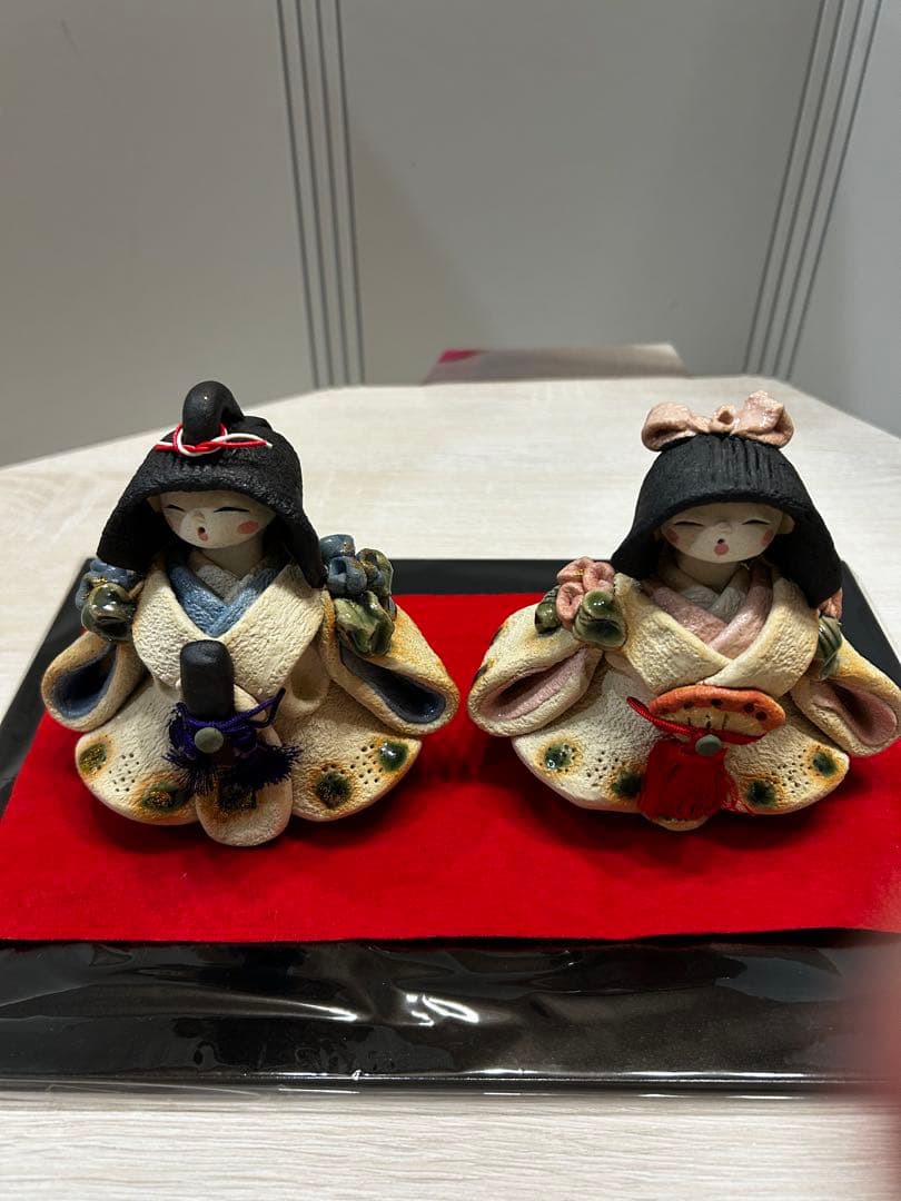 雅子　水野雅子　雛人形　陶雛