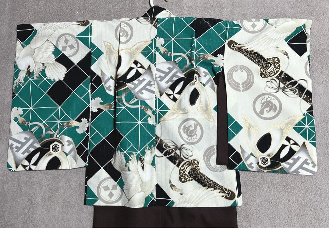 ブランド着物　Modern Antenna モダンアンテナ3歳　七五三　袴　男児