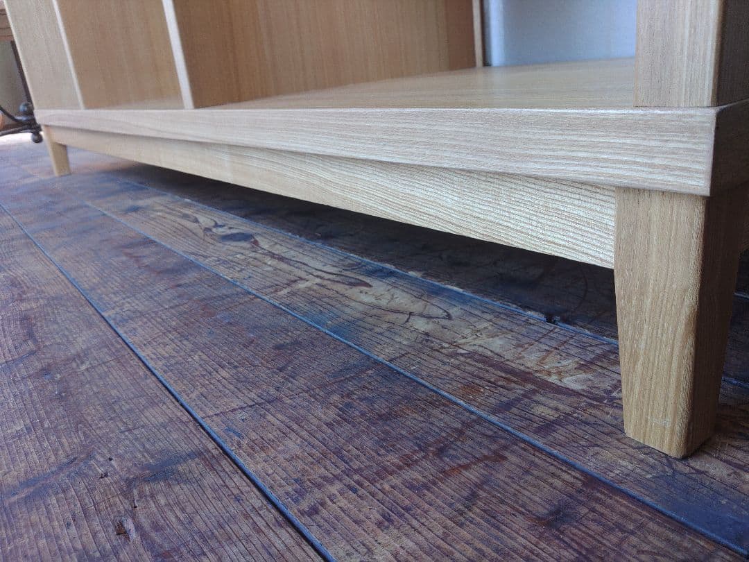 nico‥様　無印良品　レコード　MUJI　タモ材　オープンシェルフ　ラック　棚