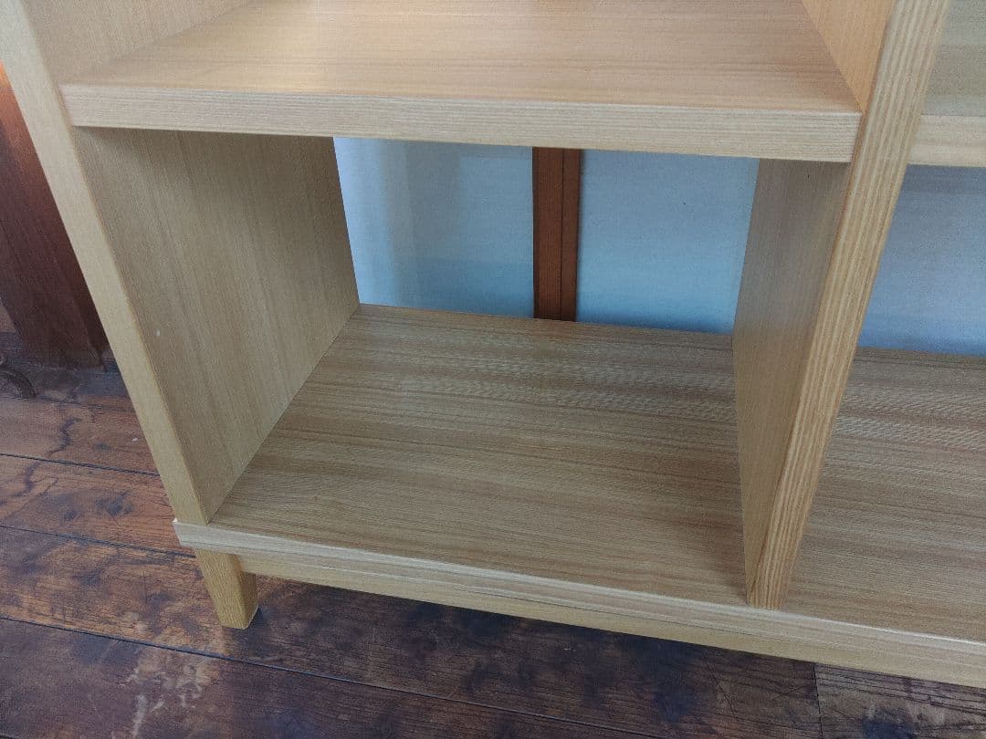 nico‥様　無印良品　レコード　MUJI　タモ材　オープンシェルフ　ラック　棚