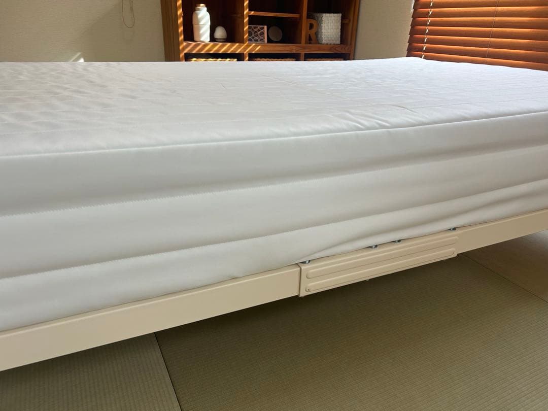 【美品】無印良品　脚付マットレス　ポケットコイル　シングル