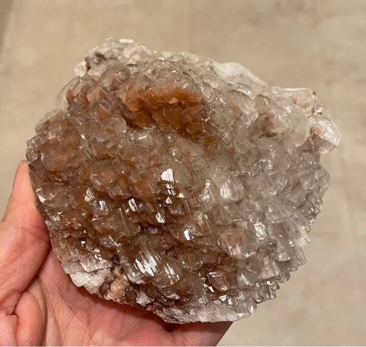 カルサイト クラスター 方解石 パワーストーン 天然石 置物 ドーム お守