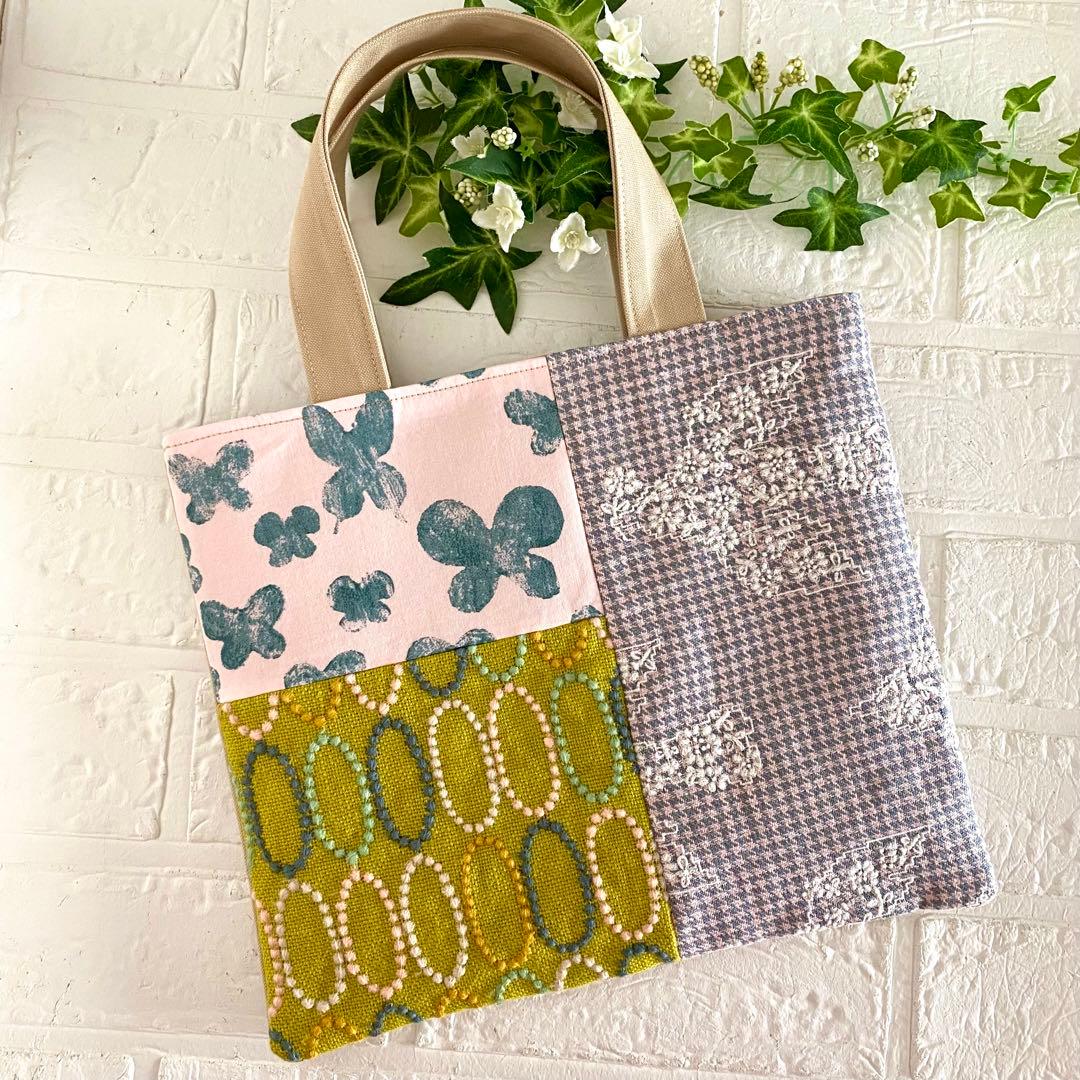 ミナペルホネン　手提げバッグ　 minaperhonen