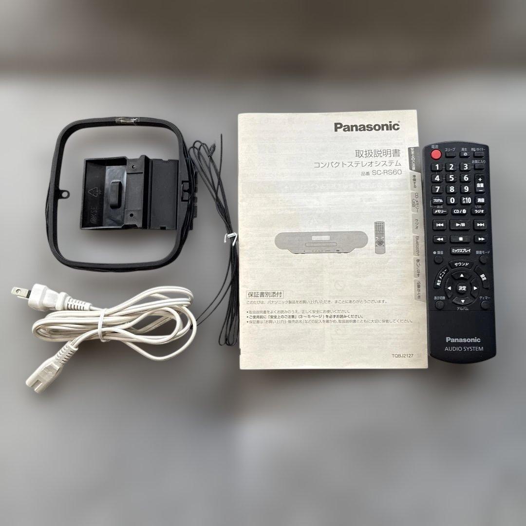 コンパクトステレオシステム　Panasonic sc-rs60