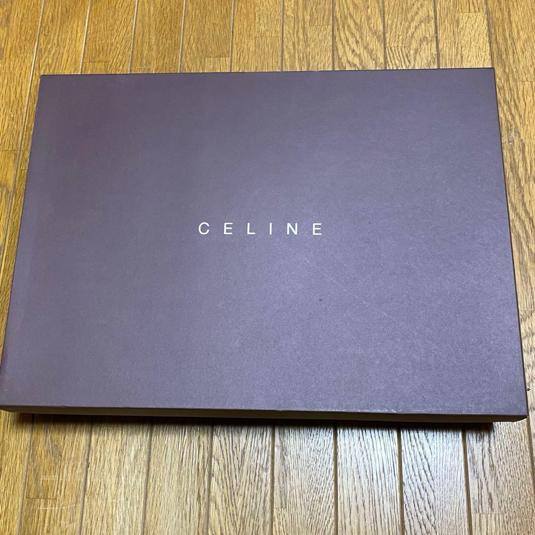 新品 CELINE セリーヌ ウールブランケット 140x70cm 綿膝掛け