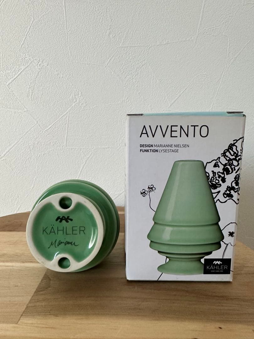 KAHLERケーラーAVVENTOアヴェントキャンドルホルダー3点セット美品