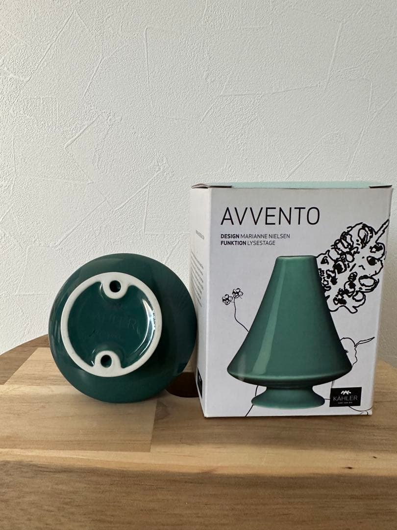 KAHLERケーラーAVVENTOアヴェントキャンドルホルダー3点セット美品