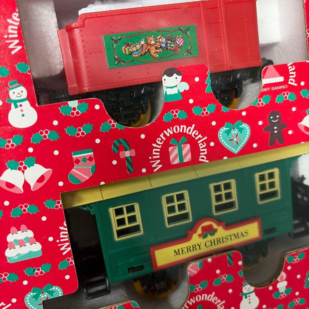 サンリオ　ハローキティ　2021年クリスマス　未開封　平成レトロ　トレインセット