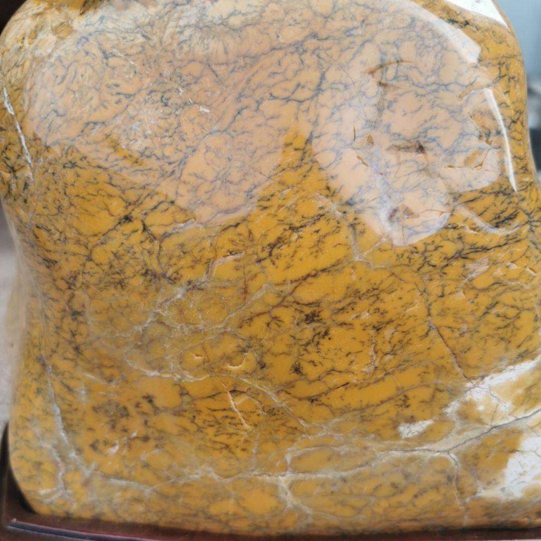 デンドリティックオパール　鑑賞石　石　置物　オブジェ　インテリア