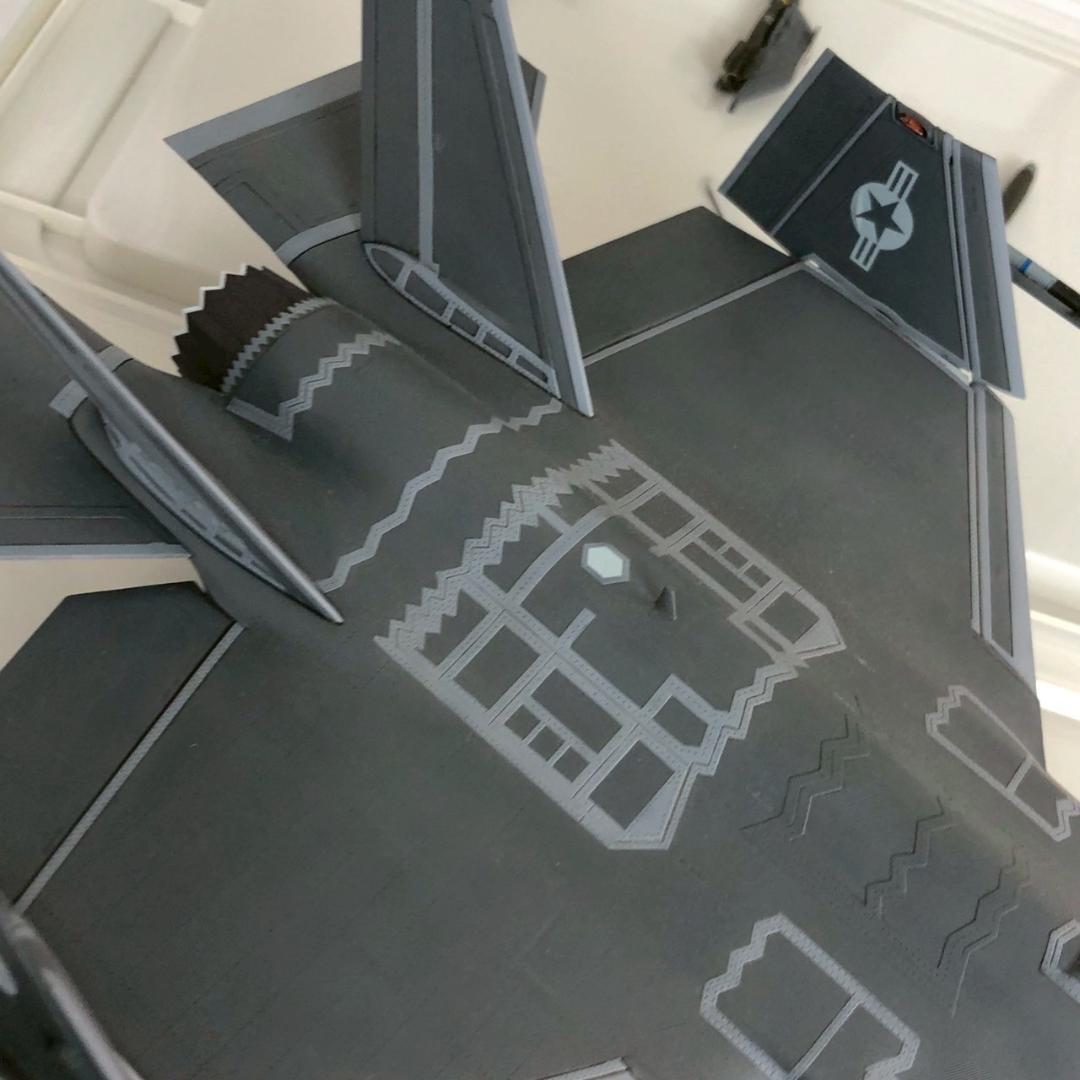 戦闘機 模型 1/48 F-35A ライトニングⅡ 完成品 ジャンク