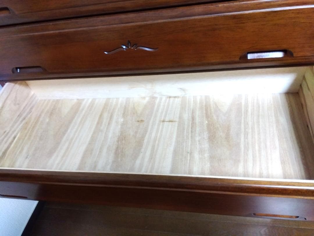 整理タンス ハイチェスト 木製 7段 8収納 優良品 高さ135cm 7段 美品