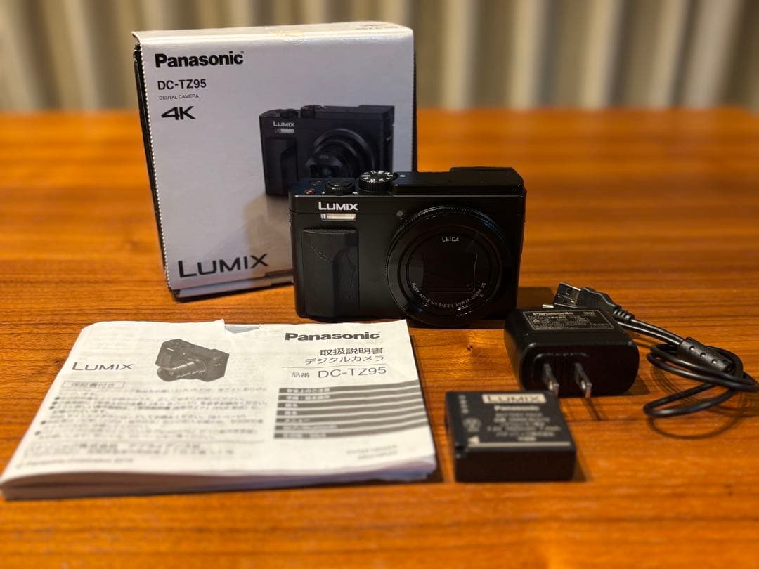 PanasonicコンパクトデジタルカメラLUMIX DC-TZ95-Kブラック