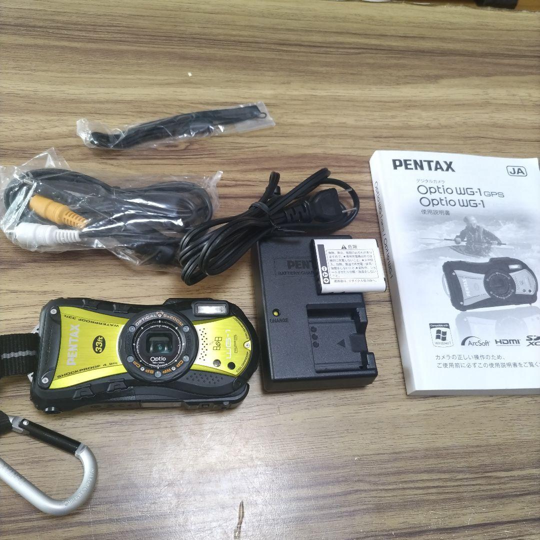 PENTAX Optio WG-1 GPS 防水カメラ