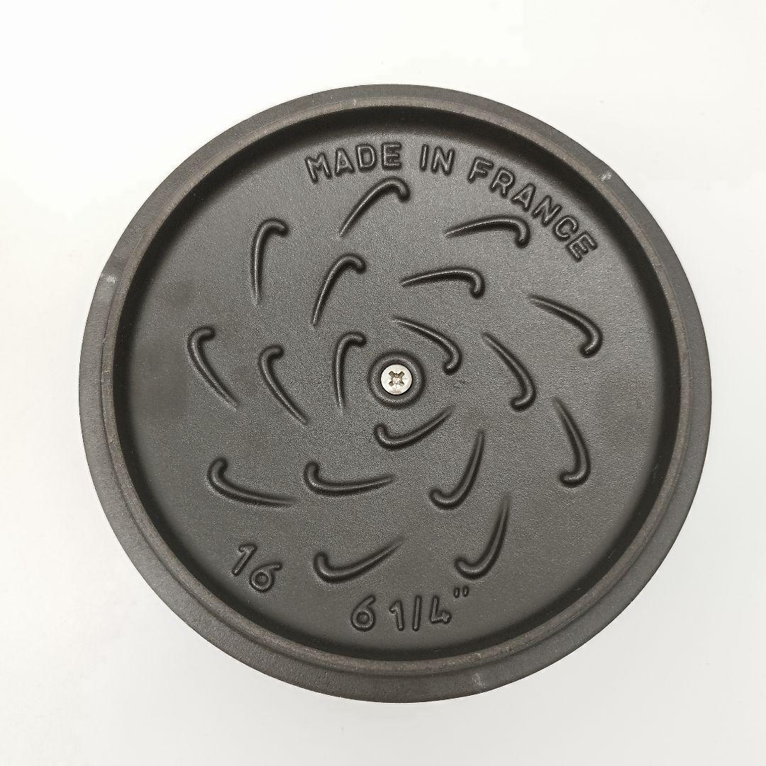 未使用　STAUB　ストウブ　Wa-NABE　Sサイズ　16cm　ブラック