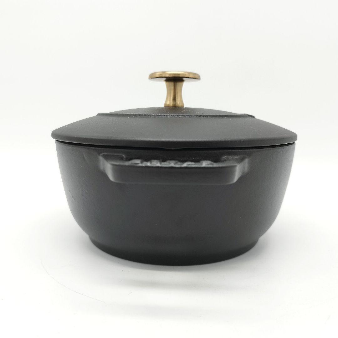 未使用　STAUB　ストウブ　Wa-NABE　Sサイズ　16cm　ブラック