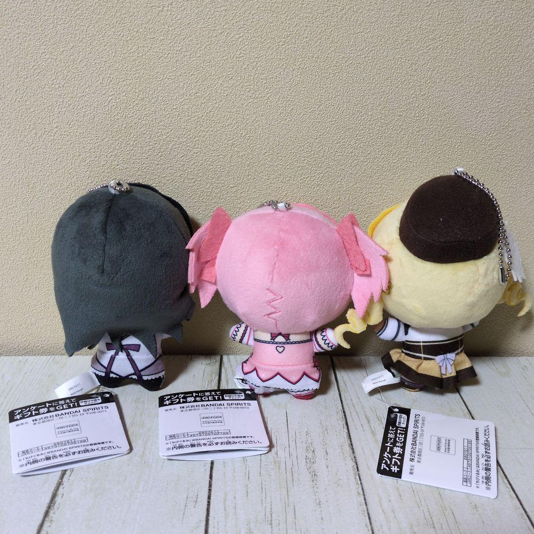 劇場版魔法少女まどかマギカ　ちびぐるみ　鹿目まどか　暁美ほむら　巴マミ　佐倉杏子