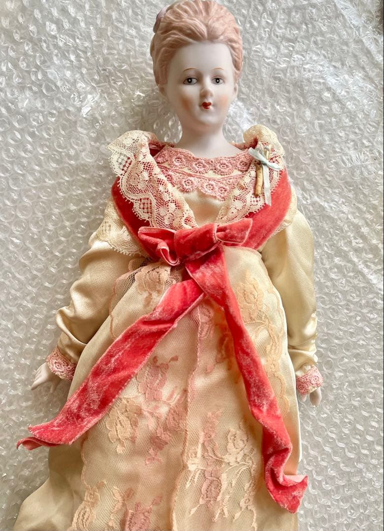 アンティーク　ビスクドール　ドイツ？ チャイナヘッド？