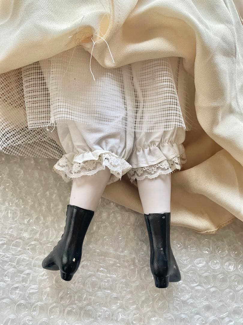 アンティーク　ビスクドール　ドイツ？ チャイナヘッド？