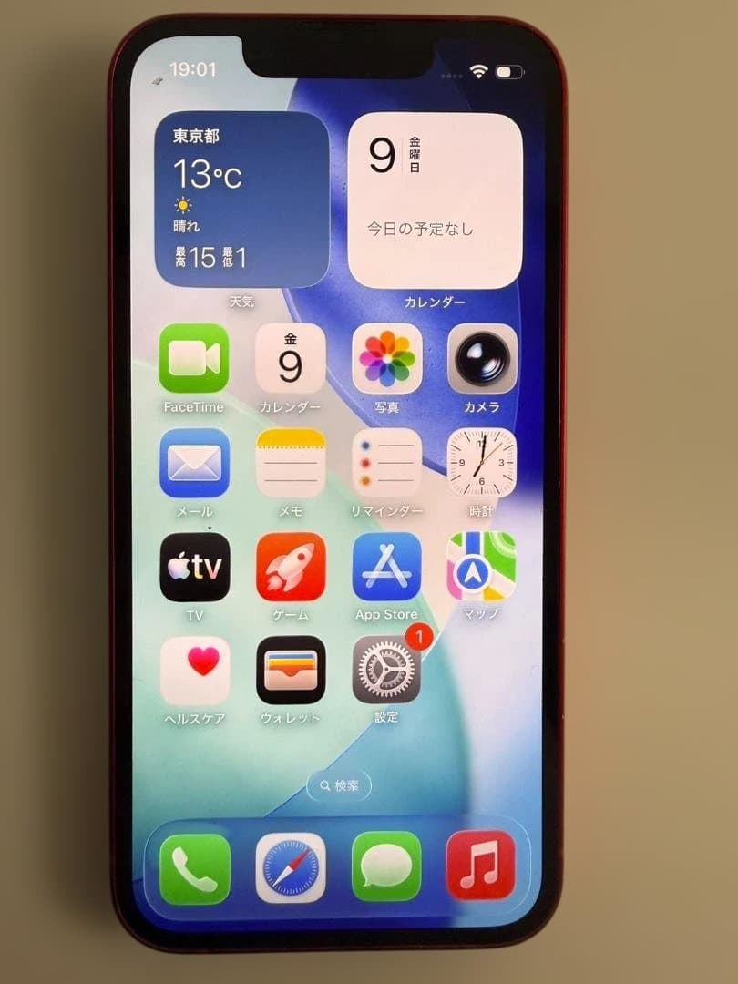 iPhone 13 mini 128GB （PRODUCT）RED 本体