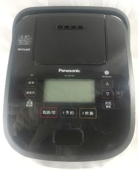 パナソニック SR-VSX108 ブラック 炊飯器 Wおどり炊き 7520