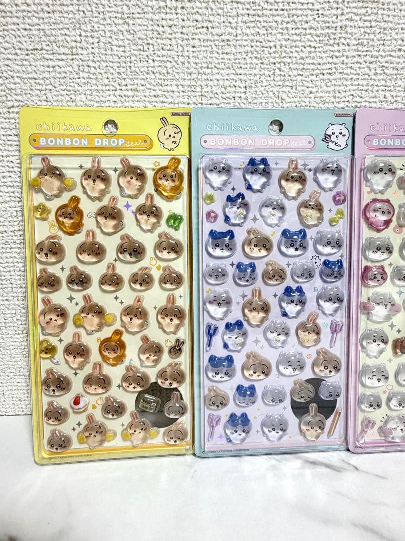 【新品未開封】ちいかわ ボンボンドロップシール 4種セット　正規品