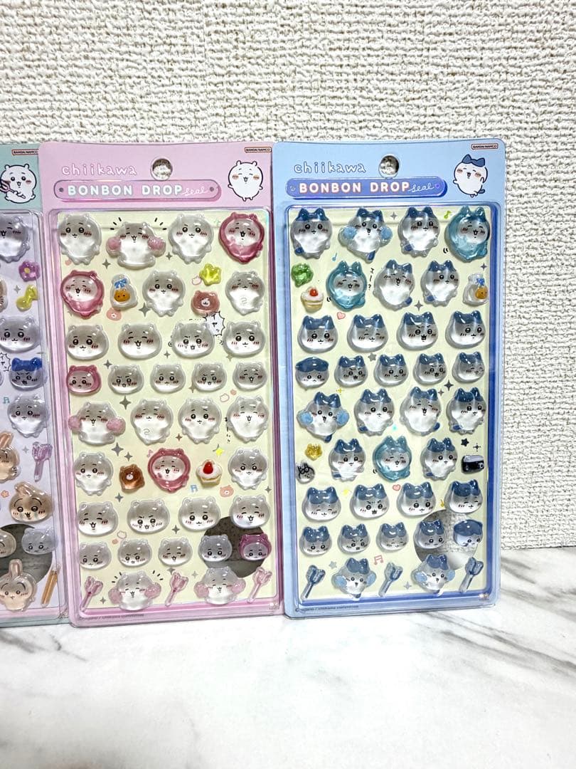 【新品未開封】ちいかわ ボンボンドロップシール 4種セット　正規品