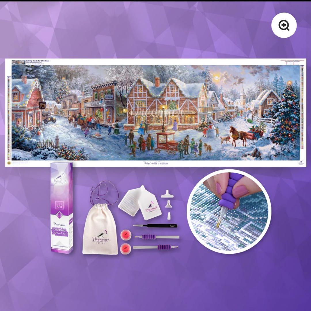 Dreamer Designs ダイヤモンドアート　未開封　スクエアビーズ