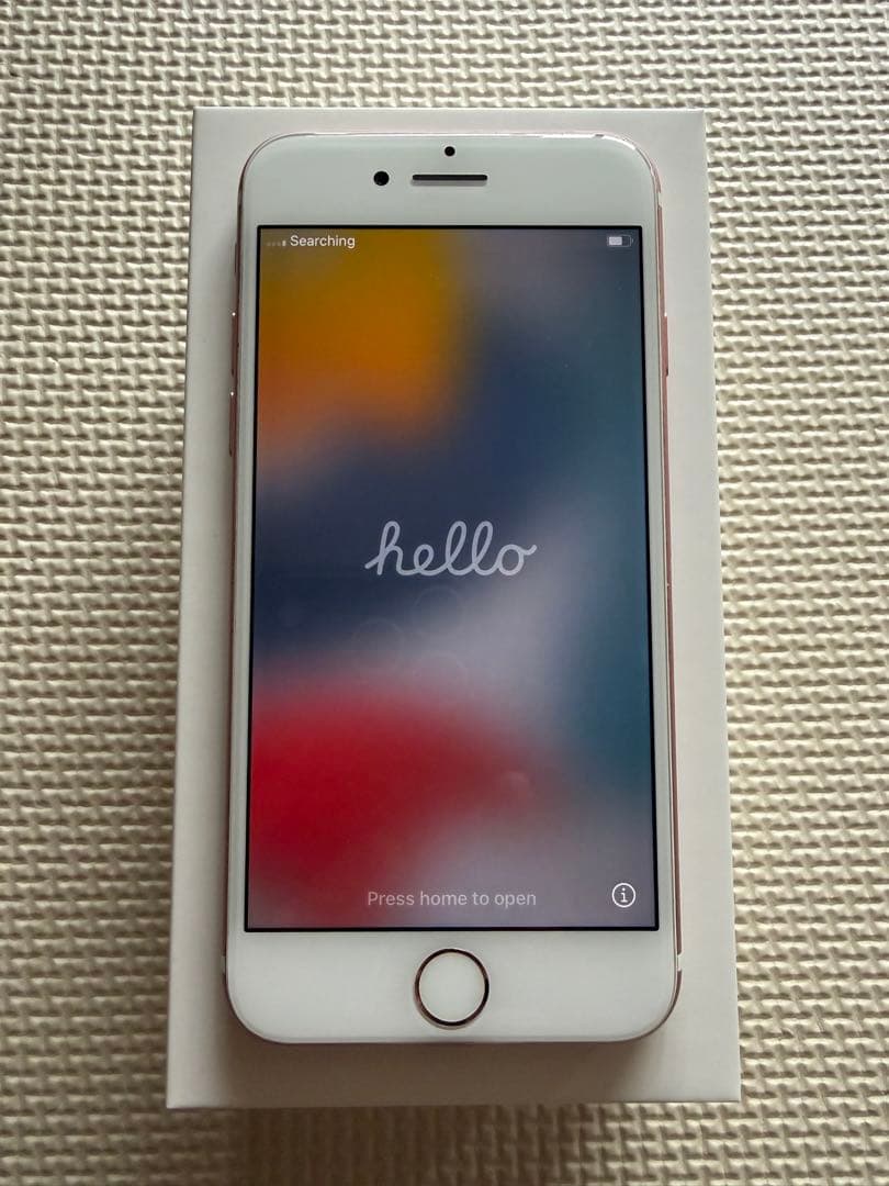 Apple iPhone 7 128GB ローズゴールド 本体 バッテリー86%