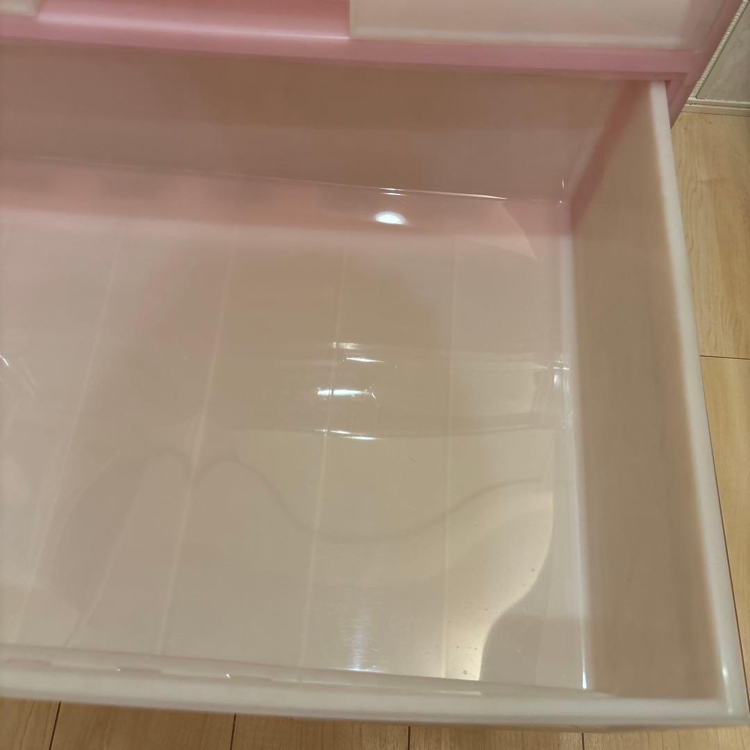 サンリオ ハローキティ 2000年 収納ケース 3段チェスト 平成レトロ カラボ