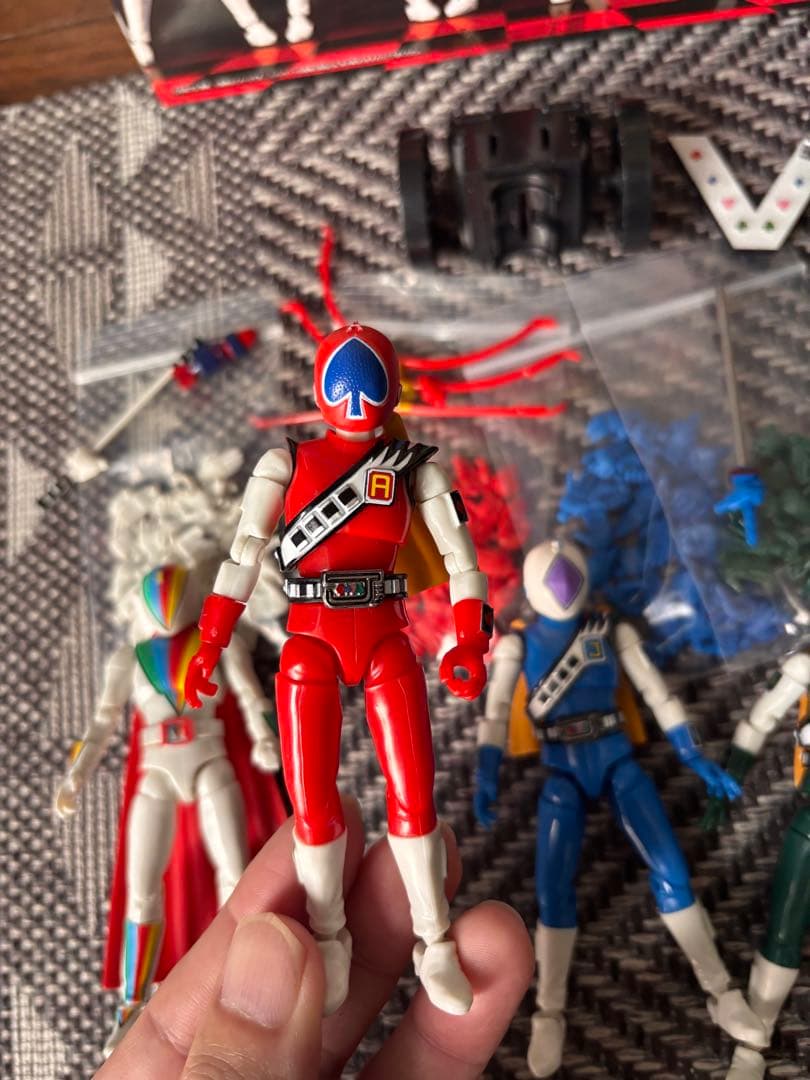 塗装済み！SHODO SUPER ジャッカー電撃隊