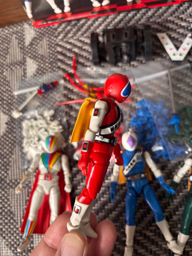 塗装済み！SHODO SUPER ジャッカー電撃隊