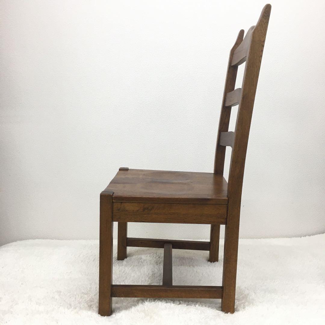 ハイバックチェアー 天然木製 ダイニング椅子 ラッカー塗装 インテリア家具