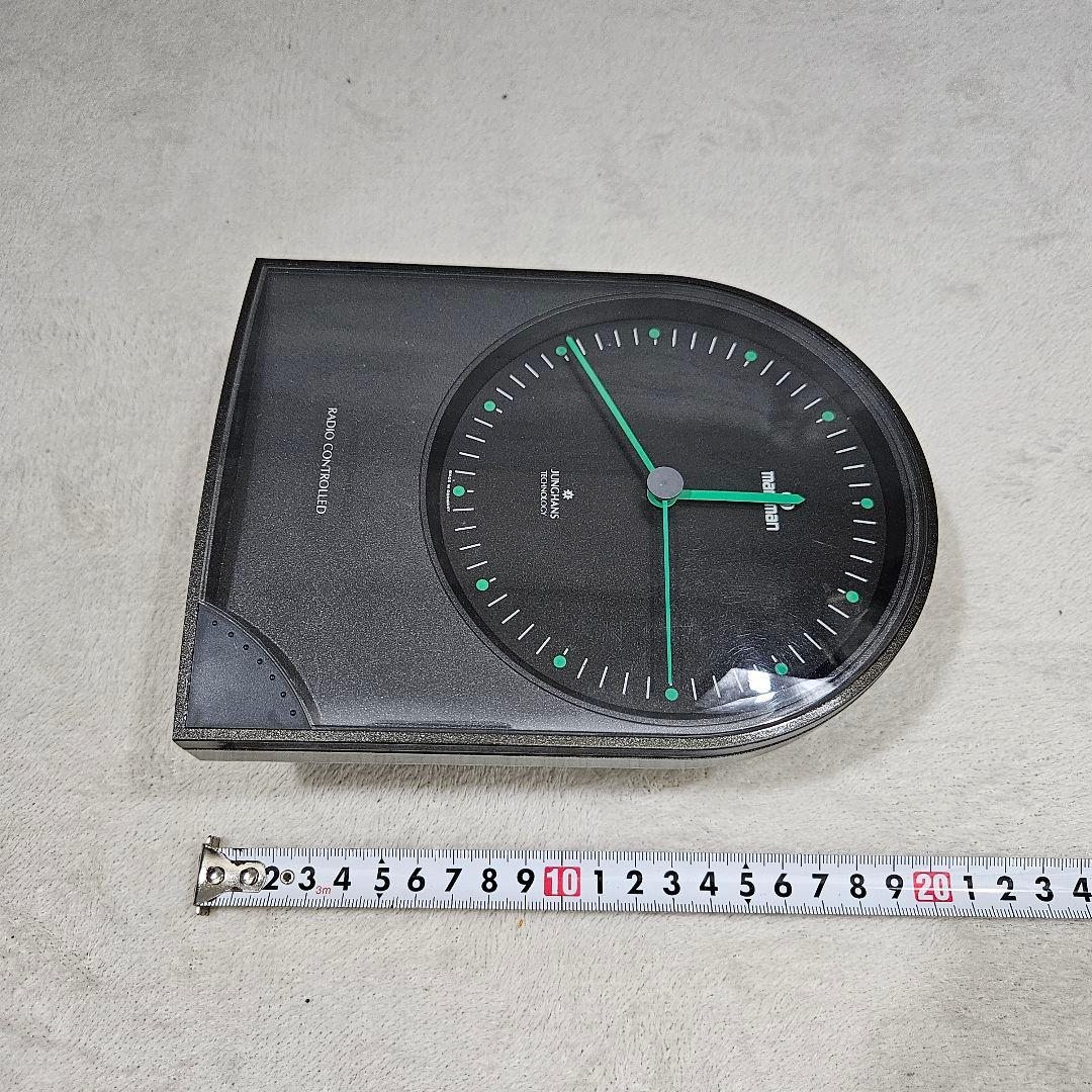 【希少品】ユンハンス　maruman グリニッジ電波時計　ドイツ製　北欧　レトロ
